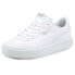 Фото #2 товара Кроссовки PUMA Skye Clean Lace Up White Sneakers