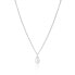 Elegant silver necklace with baroque Padua pearl SJ-N2455-P