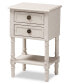 Фото #1 товара Lenore 2-Drawer Nightstand