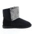 Фото #1 товара Emu Australia Atkinson Frost W12935 Womens Black Suede Casual Dress Boots