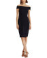 Фото #1 товара Платье Ralph Lauren Lauren с открытыми плечами из крепа