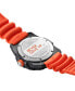 ფოტო #5 პროდუქტის Men's Swiss Bear Grylls Survival SEA Series Never Give Up Dive Orange Rubber Strap Watch 42mm