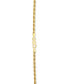 Rope Link 18" Chain Necklace in 18k Gold-Plated Sterling Silver
