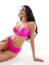 Ann Summers miami dreams high waist bikini in pink 34 - фото #7