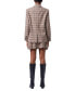 ფოტო #2 პროდუქტის Women's Gina Check-Print Blazer