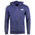 Puma Essentials Small Logo FullZip Hoodie Mens Blue Casual Outerwear 58670406