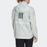 adidas 简约运动连帽夹克外套 女款 符点绿 / Куртка Adidas Trendy_Clothing Featured_Jacket FI0629