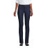 Фото #16 товара Women's Tall Recover Mid Rise Straight Leg Blue Jeans