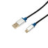 Фото #1 товара LogiLink 1m - USB2.0-A/USB2.0 Micro-B - 1 m - USB A - Micro-USB B - USB 2.0 - Male/Male - Black