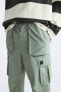 Jogger waist cargo trousers