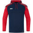 Jako Kapuzensweat Performance 6722 Marine/rot 116