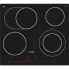 Bosch PKN601DP1D - Black - Built-in - Ceramic - Glass-ceramic - 4 zone(s) - 4 zone(s)