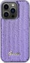 Guess Guess GUHCP14LPSFDGSU iPhone 14 Pro 6.1" fioletowy/purple hardcase Sequin Script Metal