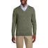 ფოტო #6 პროდუქტის Men's Classic Fit Fine Gauge Supima Cotton V-neck Sweater