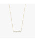 Фото #1 товара Zig Zag Pendant Necklace