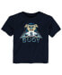 ფოტო #1 პროდუქტის Toddler Boys and Girls Deep Sea Blue Seattle Kraken Mascot Callout T-shirt
