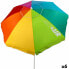 Фото #3 товара Пляжный зонт Aktive Разноцветный Сталь 220 x 215 x 220 cm (6 штук)