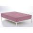 Fitted bottom sheet Alexandra House Living Magenta 180 x 190/200 cm