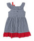 ფოტო #2 პროდუქტის Toddler Girls Lady Bug Sleeveless Seersucker Dress