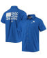 Фото #1 товара Men's PFG Royal Kentucky Wildcats Slack Tide Camp Button-Up Shirt