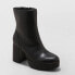 Women's Blythe Platform Boots - A New Day Black 11