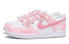 Кроссовки Nike Dunk Low Letter Decon Girls Pink