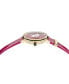 ფოტო #2 პროდუქტის Women's Swiss Medusa Alchemy Pink Leather Strap Watch 38mm