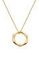 Фото #1 товара Jac Jossa Soul Minimalist Gold Plated Diamond Necklace DP904 (Chain, Pendant)