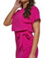 Blouson Wrap Dress