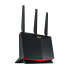 Фото #5 товара ASUS RT-AX86U Pro - Wi-Fi 6 (802.11ax) - Dual-band (2.4 GHz / 5 GHz) - Ethernet LAN - Black - Tabletop router
