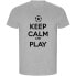 Фото #1 товара KRUSKIS Keep Calm And Play Football ECO short sleeve T-shirt