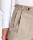 Фото #6 товара Men's Pleated Solid Classic Fit Pants