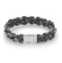 Серебряный кожаный браслет Tommy Hilfiger 2790374 Grey, Silver - фото #1