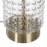 Desk lamp White Golden Cotton Metal Crystal Brass Iron 40 W 220 V 240 V 220-240 V 16 x 16 x 36 cm