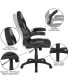 Gaming Desk And Racing Chair Set With Cup Holder And Headphone Hook