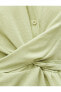 Фото #12 товара Gömlek Elbise Uzun Kollu Viskon Karışımlı Manşet Yaka