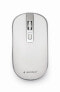 Фото #1 товара Gembird MUSW-4B-06-WS - Ambidextrous - Optical - RF Wireless - 1600 DPI - Silver - White