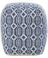 Фото #1 товара 21" x 21" x 19" Polyester Diamond Pattern Pouf