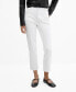 ფოტო #8 პროდუქტის Women's Claudia Slim Crop Waxed Jeans