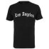 MISTER TEE Los Angeles Wording short sleeve T-shirt