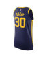 Фото #4 товара Men's Stephen Curry Royal Golden State Warriors Authentic Player Jersey - Statement Edition