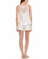 ფოტო #1 პროდუქტის Women's Emma Satin Cami Short Set