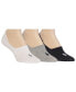 Women's 3 Pack Flat Knit Sneaker Liner Socks