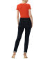 ფოტო #6 პროდუქტის Women's Crew Neck Basic Bodysuit Top