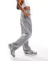 COLLUSION straight leg jogger in grey