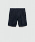 Men's Linen Bermuda Shorts Синий, 30R - фото #3