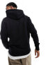 Фото #5 товара Jack & Jones embroidered logo hoodie in black