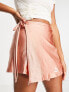Фото #3 товара Puma wrap detail mini skirt in soft pink