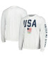 Фото #1 товара Men's White Team USA United We Stand Long Sleeve T-Shirt