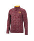 Фото #3 товара Men's Maroon Minnesota Golden Gophers Tivo Quarter-Zip Jacket